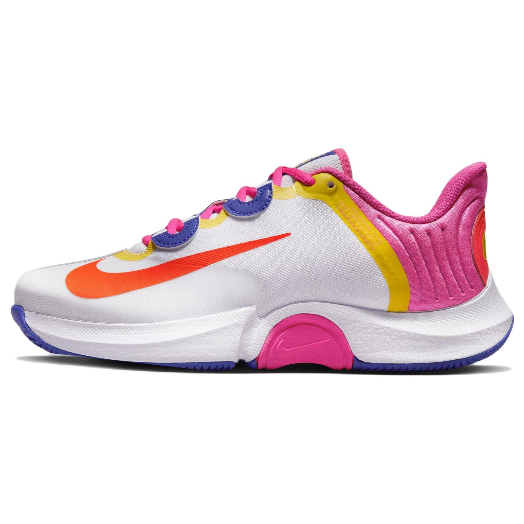 

Новые женские кроссовки Nike Court Air Zoom Gp Turbo Naomi Osaka Белые Гипер-розовые DX8853-101 35.5