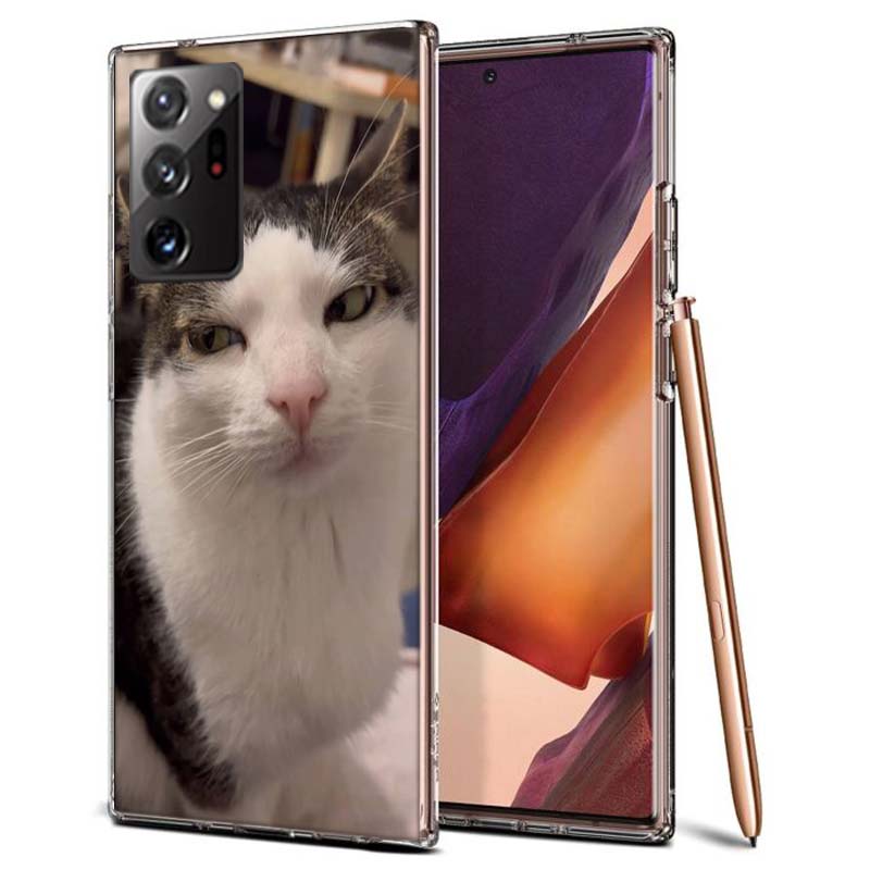 Pet Cat Funny Memes Phone Case for Samsung A55 A35 A25 A15 A07 A05S A16 A17 A26 A36 A37 A56 A57 Galaxy Note 20 10 A50S A71 A51 A