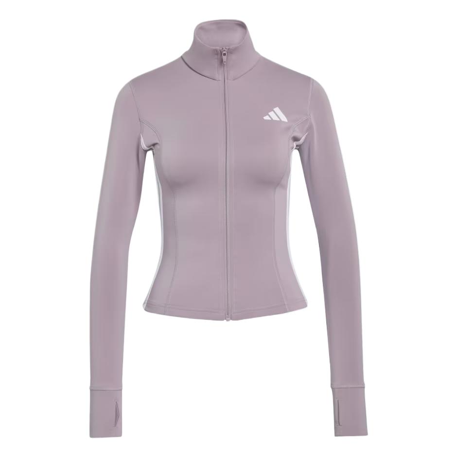 

Adidas Jackets Women s Used Fig/White Stand Collar Moderate Other KD9237 A/M