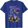 Midnight Margaritas Witch Drinking Cocktail Funny Halloween T-Shirt