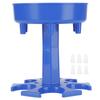 6 Shot Glass Dispenser Holder Wine Beer Beverage Dispenser Party Supplies Bar AccessoriesBlue