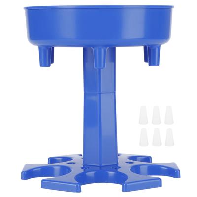 6 Shot Glass Dispenser Holder Wine Beer Beverage Dispenser Party Supplies Bar AccessoriesBlue