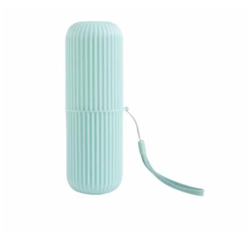 Portable Toothbrush Cup Bathroom Toothpaste Holder Storage Case Box Organizer Travel Toiletries Storage Cup Toothpaste Cartridge