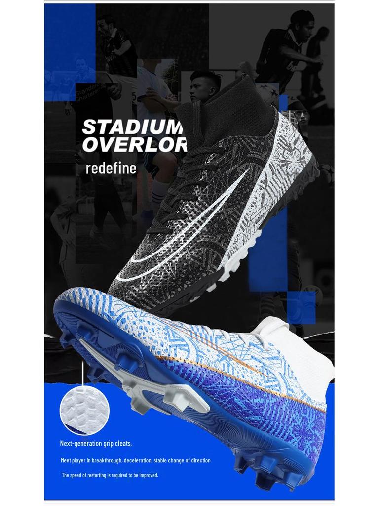 Unisex Youth Professional Long Spike Football Shoes
