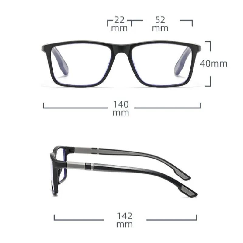 Pochromic Reading Glasses TR90 Distance and Near Men's and Women's Presbyopia Glasses +1.0+4.0