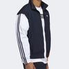 adidas Originals Retro Colorblock Nylon Sports Jacket Fall Men Ink Blue
