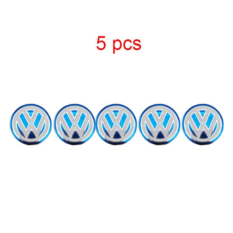 2026 New For VOLKSWAGEN VW 14mm Car Key Logo Sticker Remote Fob Key Emblem For Volkswagen VW Golf GTI Passat Tiguan Arteon Touar