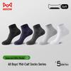 MaoRen Men's Modal Ice Silk Mid-Calf Socks