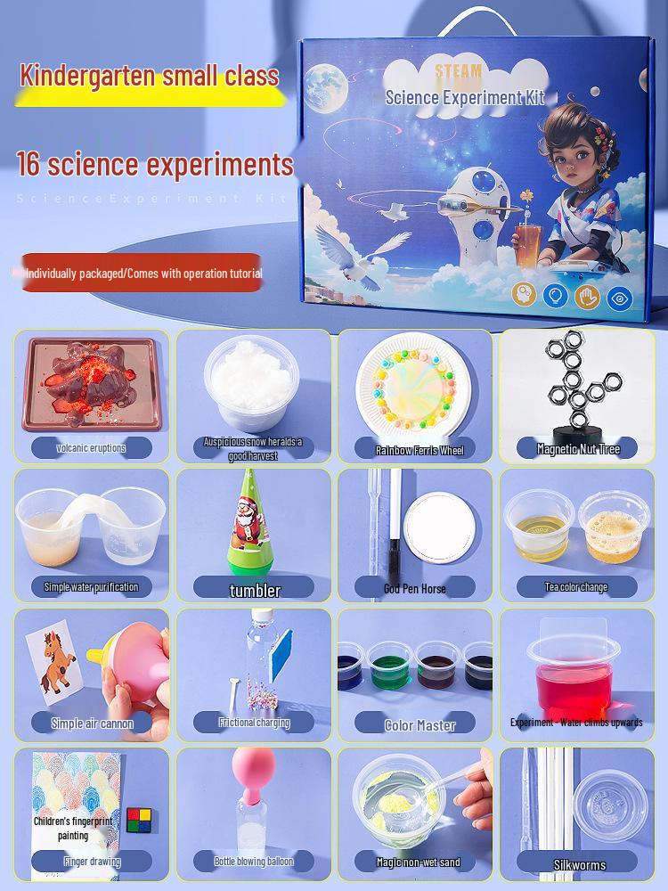 

Elementary STEM Physics Kit: Science Experiments & Toys for Kids