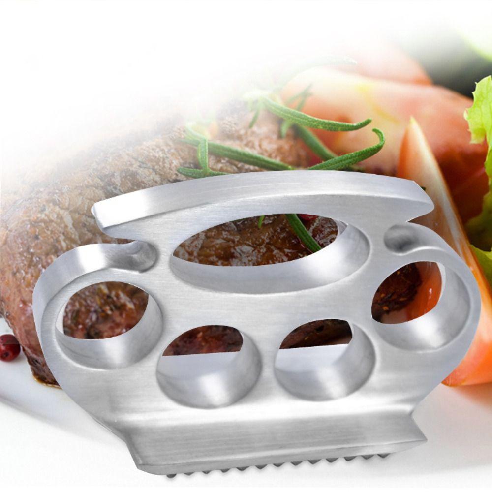 Integrierter Fleischklopfer Aluminium Zink Zinklegierung Fleischverdichter Leichter Fleischhammer Küche