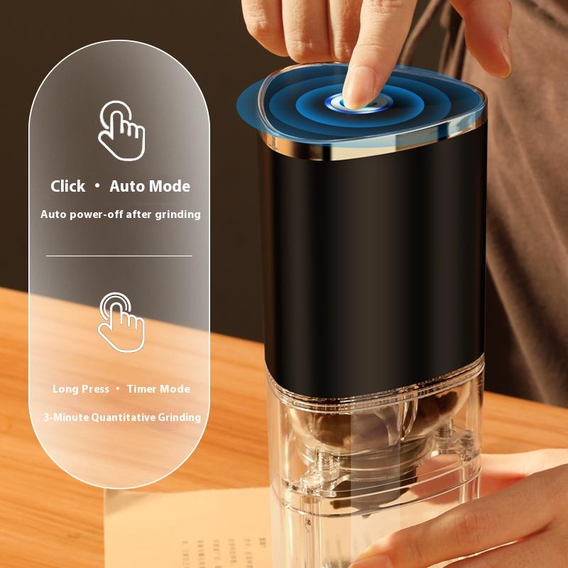 1 PCS Portable Electric Coffee Grinder TYPEC USB Charge Ceramic Grinding CoreHome Coffee Beans Pulverizer Grinder