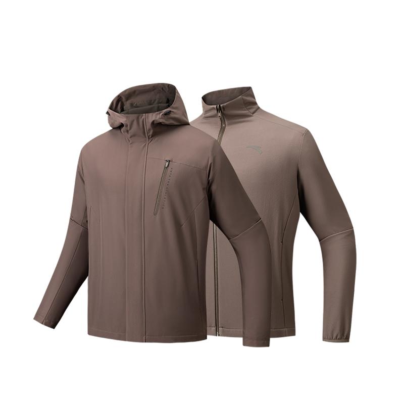 

Anta Серия Outdoor Простая Теплая Куртка Softshell Спортивная Повседневная Удобная Три-в-Одном с Капюшоном Мужские куртки 952546611-3 S
