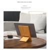 Wooden Mobile Phone Holder Phone Charging Stand Minimalist Style Portable Cell Phone Holder Tablet Desktop Bracket