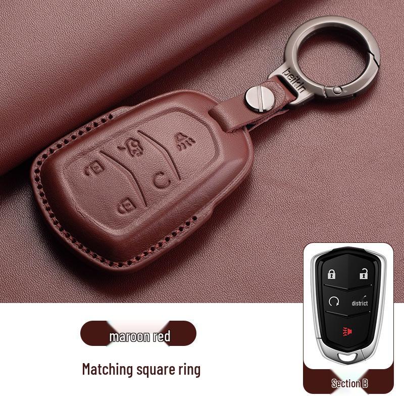 Cadillac Key Case for CT5, CT4, CT6, XT4, XT5, XT6 - Car Bag Buckle Shell