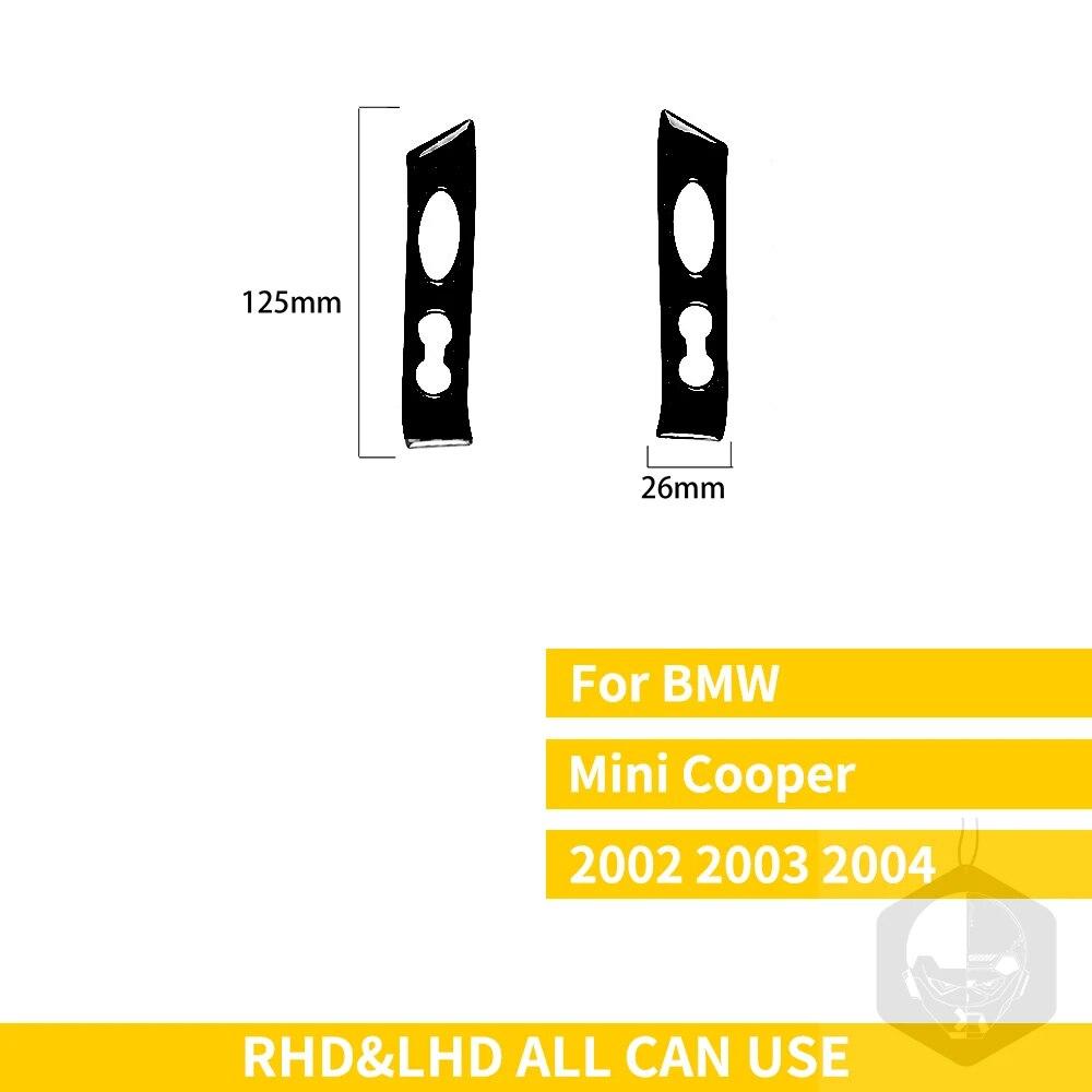 

Для Mini Cooper Hatch One R50 R53 2002 2003 2004 кнопка переключения на рулевом колесе панель крышка наклейка несколько пластиковых C