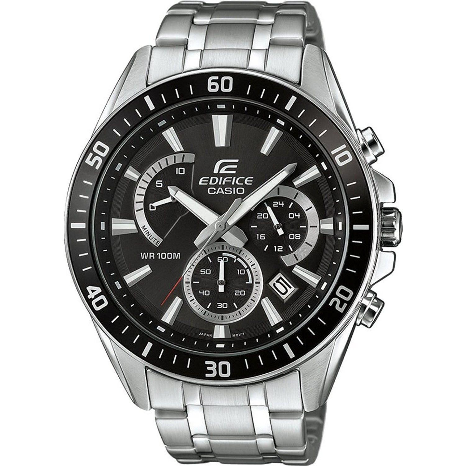 CASIO Edifice 100m Water Resistant Chronograph EFR-552D-1A Mens Wristwatch