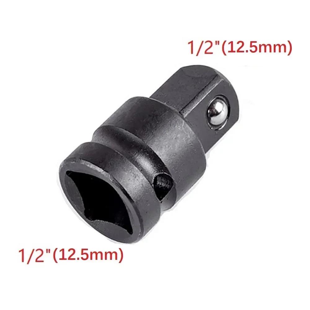 Adaptor Convertor Adapter Convertor Impact (HRC) 40 ± 2 1/2 To 1/2 Adapter Chrome-vanadium Steel Repair Socket