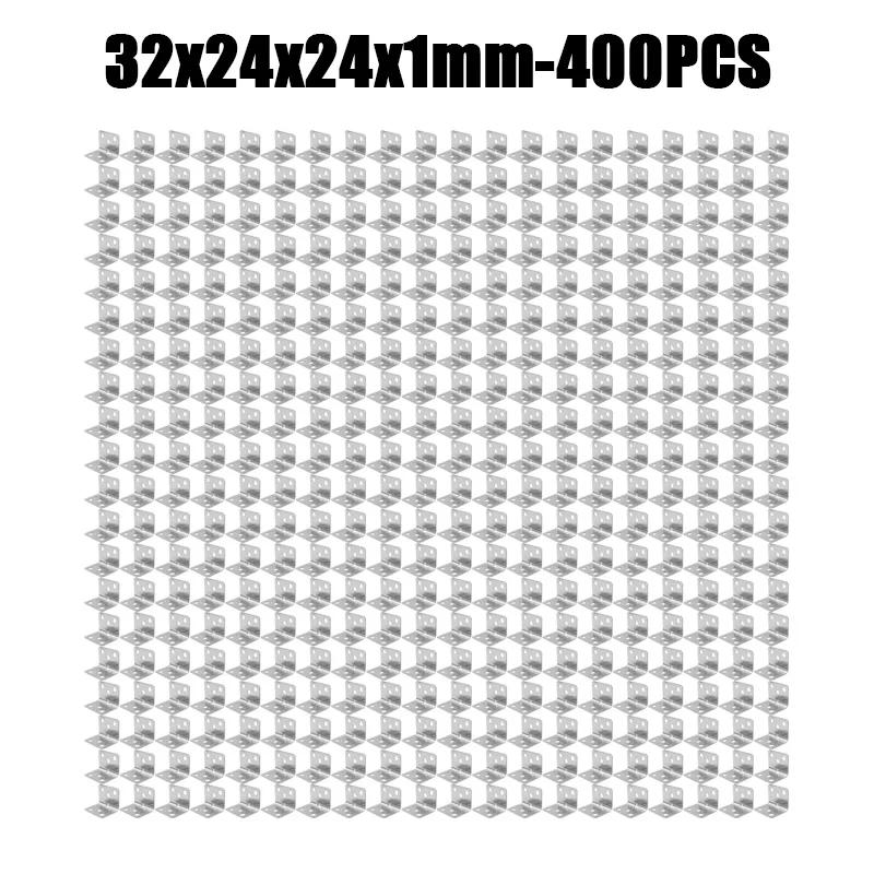 Stainless Steel Right Angle Bracket L Shape Corner Brace Furniture Reinforcement for Table Chair Cabinet Metal Hardware