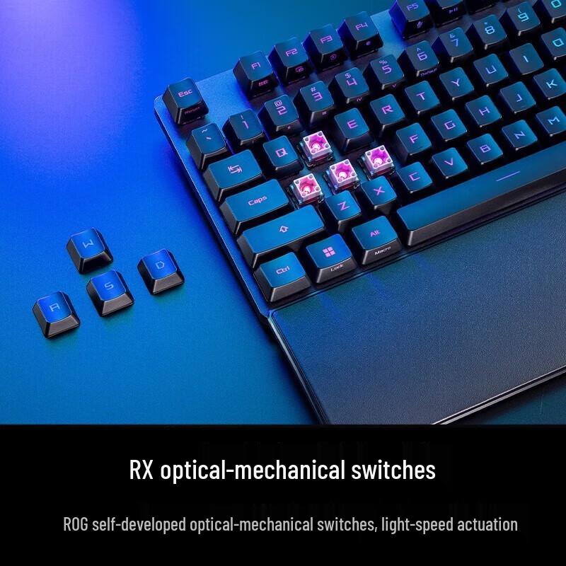 ROG Strix Scope II RX PBT Blue Switch Mechanical Keyboard