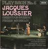 LP Record JACQUES LOUSSIER  CHRISTIAN GARROS  Play Bach No. 5 SKL5037 Decca UK Jazz Used