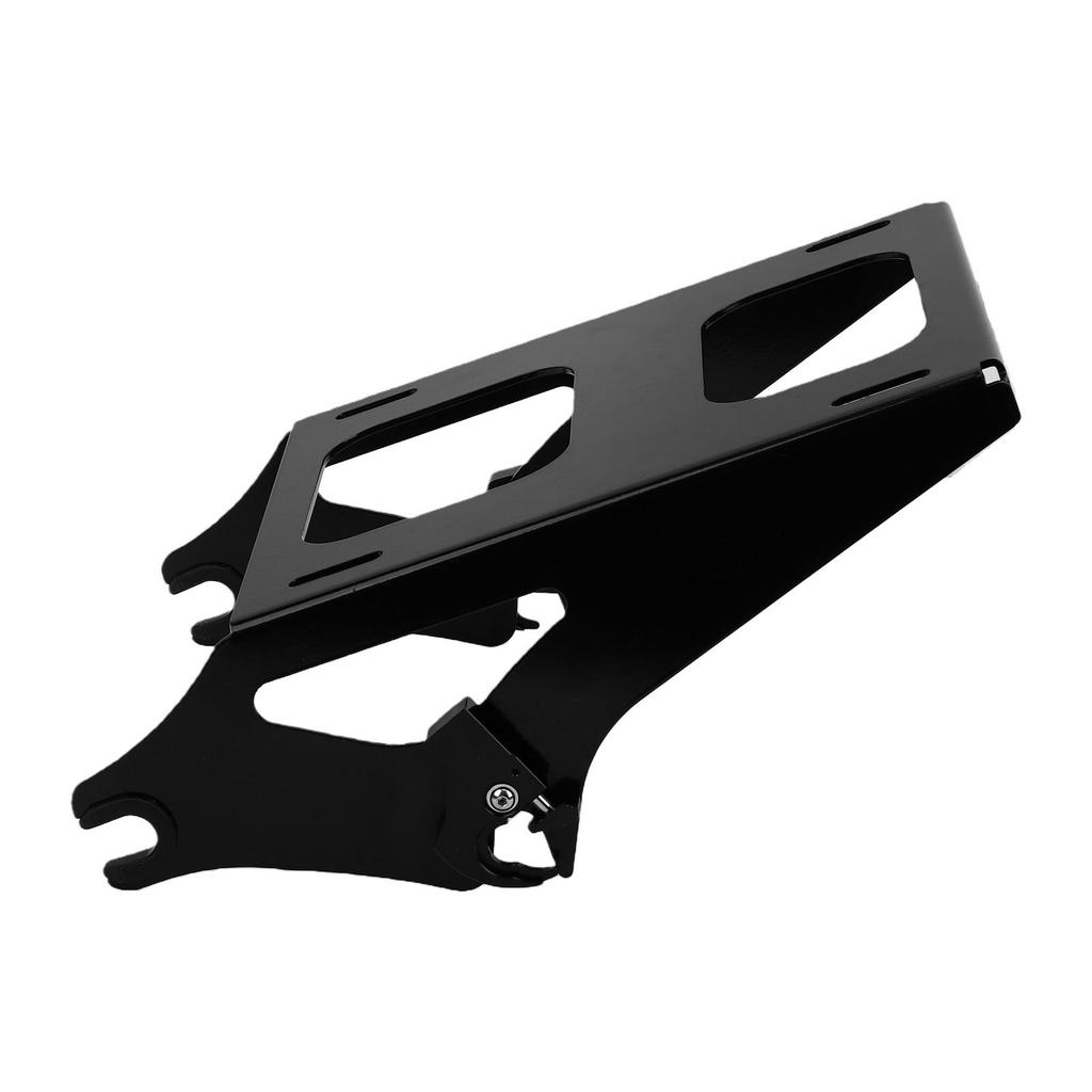 Tour Trunk Mounting Rack Heavy Duty Detachable Motorcycle Luggage Rack Mount Replacement for Electra Glide Black