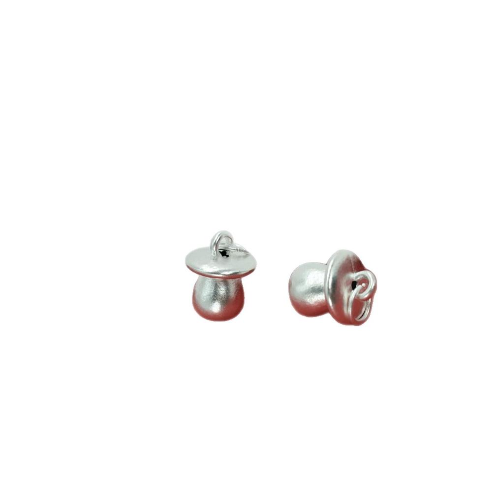 Sterling Silver 999 Pure Silver 3D Crafted Pacifier Pendant Bead for DIY Bracelets and Jewelry Accessories