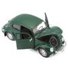 Maisto 1/24 scale diecast Volkswagen Beetle 1973 Green, Finished Model, 31926 GN