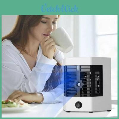Compact Usb Portable Cooling Fan With Mist Function And Adjustable Speed
