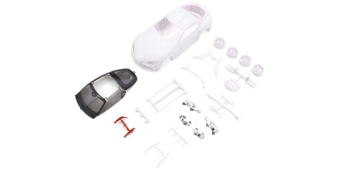 

Kyosho Toyota GR Supra White Body Set with Unpainted Wheels MZN202