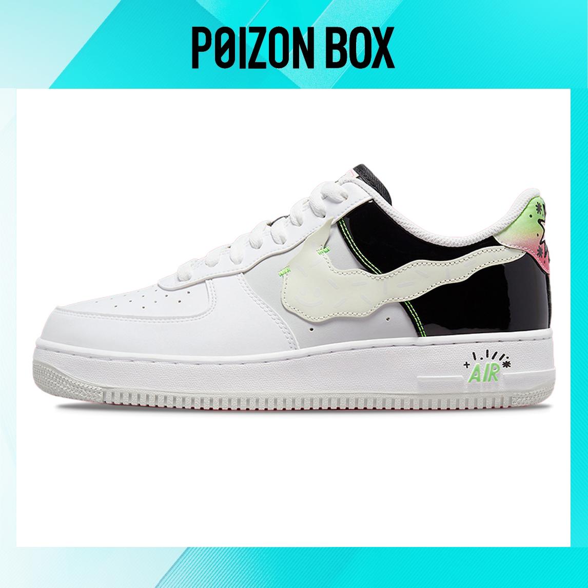

Nike Air Force 1 Low 07 LV8 ghost swoosh Pop Art White