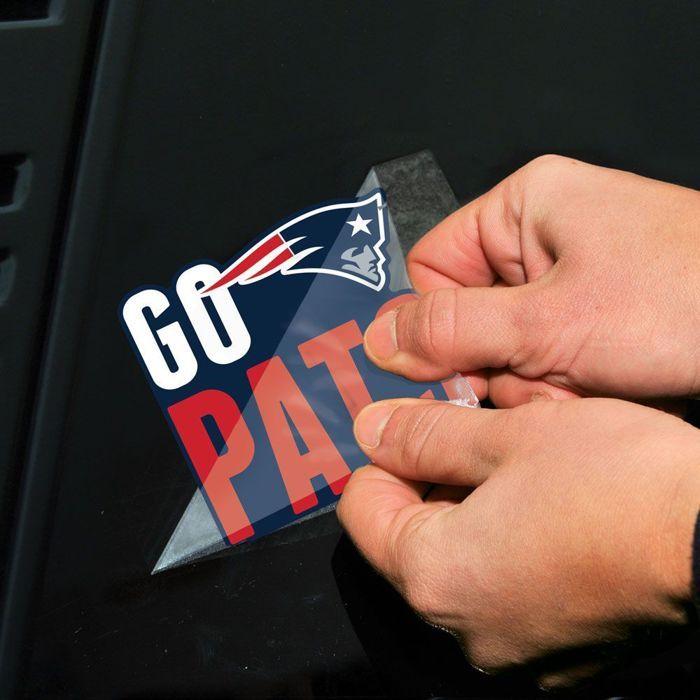 Wincraft Perfect Cut 10x10cm Autocollant NFL Teams Slogan