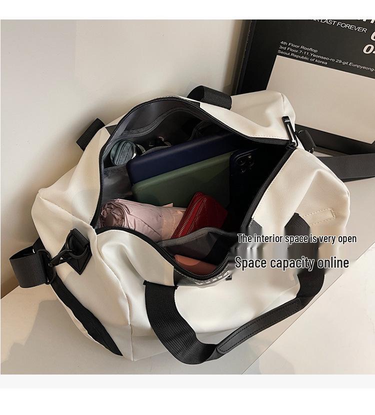 Unisex Large Capacity Travel & Fitness Bag with Dry-Wet Separation