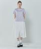 BASIC HOUSE Women'S Cotton Modal Crew Neck Short Sleeve T-Shirt Lavender Lzts3212