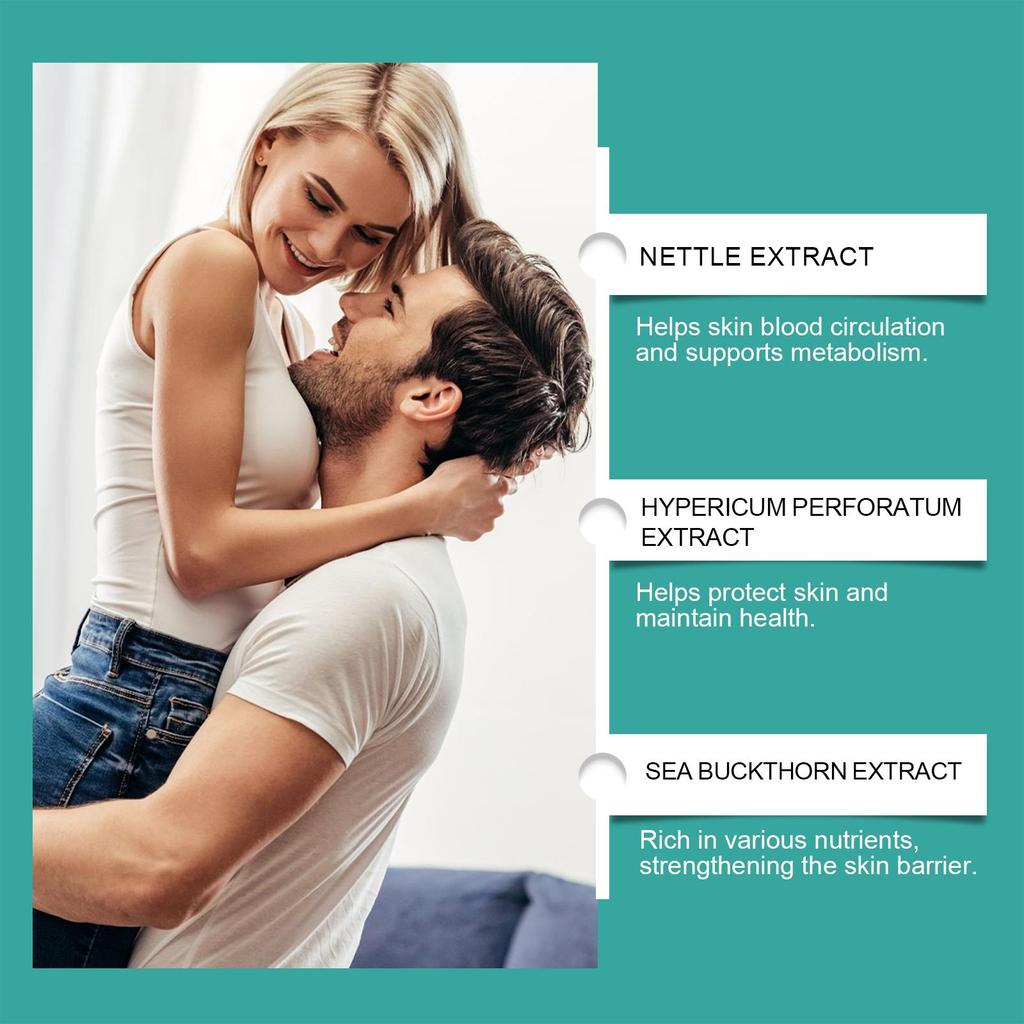 Men's Body Care Herbal Serum, Male Massage Essential Oil, Deep Nourishing Moisturizing Body Care Oil for Men’s Daily Grooming