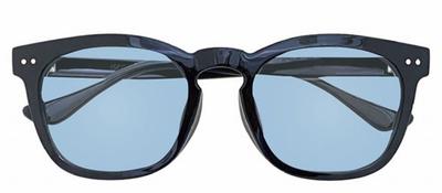 Sunglasses Polarized Glasses FR [Thrasher] (Wellington Type, Anti-fog Lenses) [1051AF / CASTOL] BK-LBL (Polarized Anti-fog
