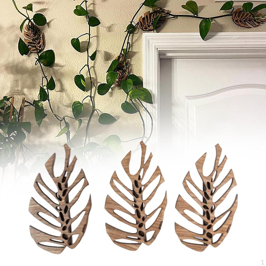 3 Pack of Wall Brackets for Climbing Plants and Vertical Display