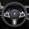 Leder Auto Lenkradabdeckung für BMW F20 G30 E91 E92 X3 G01 F40 X5 F15 F32 E70 F22 E93 G31 G05 F48 E83 Innenraumzubehör