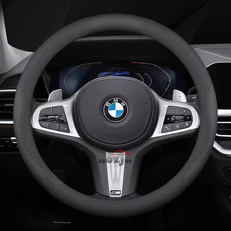 Leder Auto Lenkradabdeckung für BMW F20 G30 E91 E92 X3 G01 F40 X5 F15 F32 E70 F22 E93 G31 G05 F48 E83 Innenraumzubehör