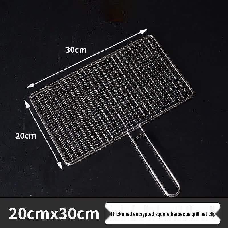 ZISIZ Stainless Steel BBQ Grilling Basket
