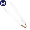 Food Tong Multifunctional for Restaurant 2 Colors Comfortable To Grip Steak Clamp Useful Lightweight Healthy