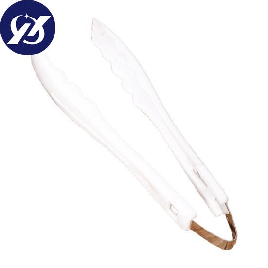 Food Tong Multifunctional for Restaurant 2 Colors Comfortable To Grip Steak Clamp Useful Lightweight Healthy