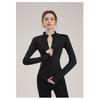 New Sports Jacket For Women With Nude Feeling, Slim Fit And Slimming, Zipper Yoga Suit, Long Sleeved Outdoor Running And Jumping Exercise Fitness Top