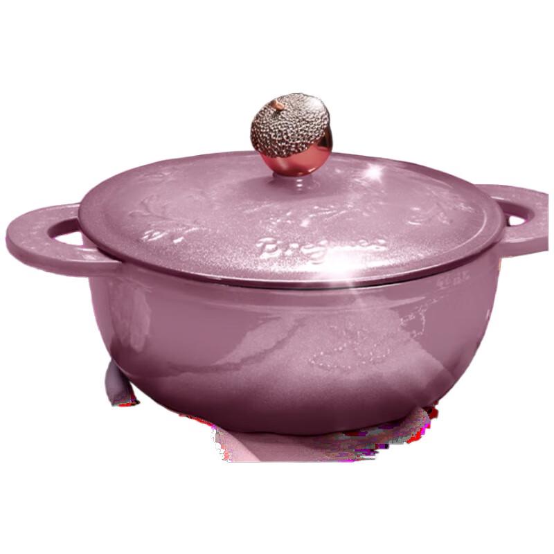 Breguet Enamel Cast Iron Flat Bottom Pan
