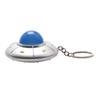 Portachiavi Ornamento UFO Carino Mini Modello Astronave Ciondolo Portachiavi con Luce LED