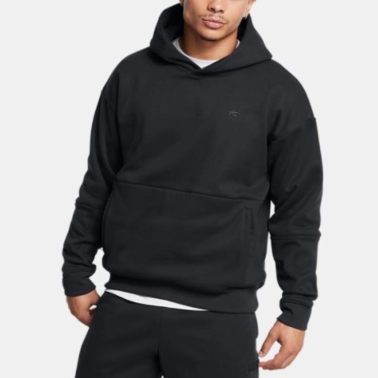 Under Armour Curry Series Hoodie Basketball Fashion Long Sleeve Sweatshirt Men tops Black 1387153-001
