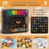 Acrylic Square Barrel Marker Pen Set for Kids - Opaque Watercolor Pens