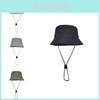 Outdoor Summer Fishing Hat With Sun Protection Waterproof Breathable Nylon For Hiking And Camping