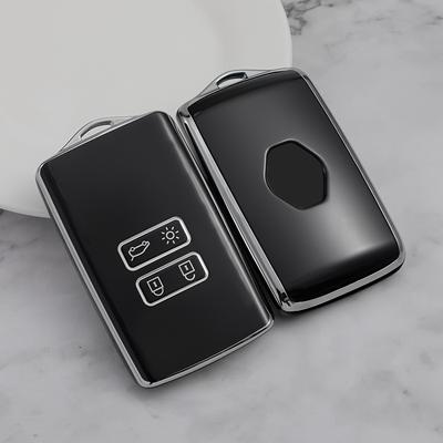 TPU kryt pouzdra na klíče od auta Shell pro Renault Koleos Kadjar Captur Megane Clio Scenic Talisman Arkana Pro Dacia Sandero Card Fob