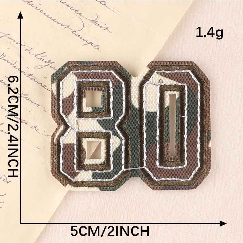 

Вышитая этикетка цифровая тканевая нашивка значок нашивка значок военный вентилятор цветная буква вышитая наклейка тканевая наклейка C1L-C-3-10