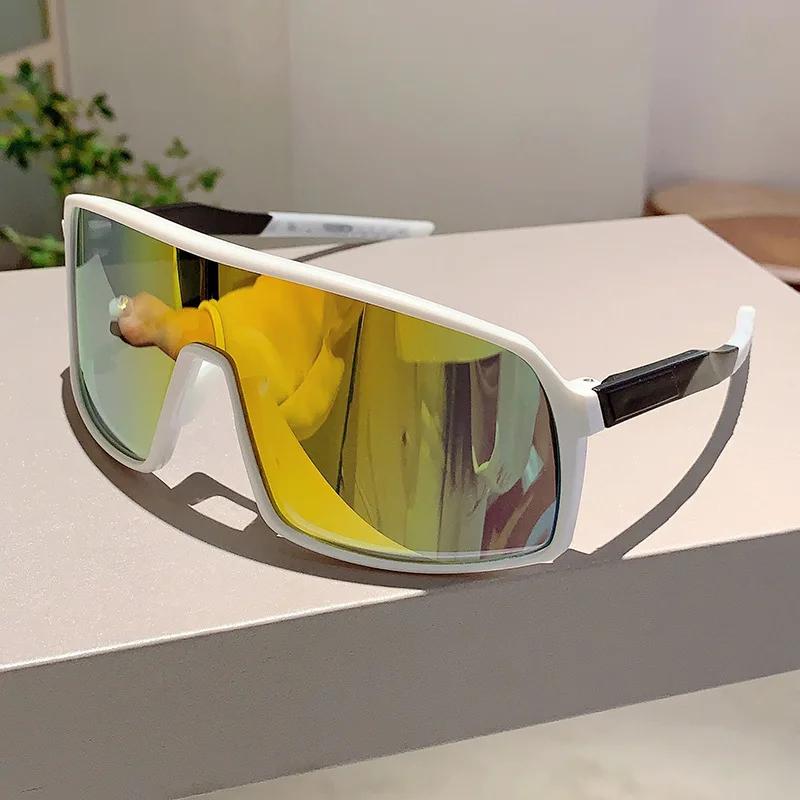 New Sport Cycling Goggle Oversized Sunglasses Women For Men Luxury Brand Designer Vintage Punk Ski Windproof Outdoor Sun Glasses